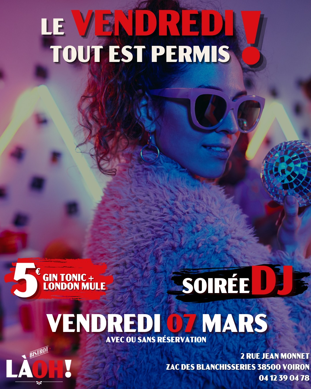 Le vendredi tout est permis | Bistrot LÀOH